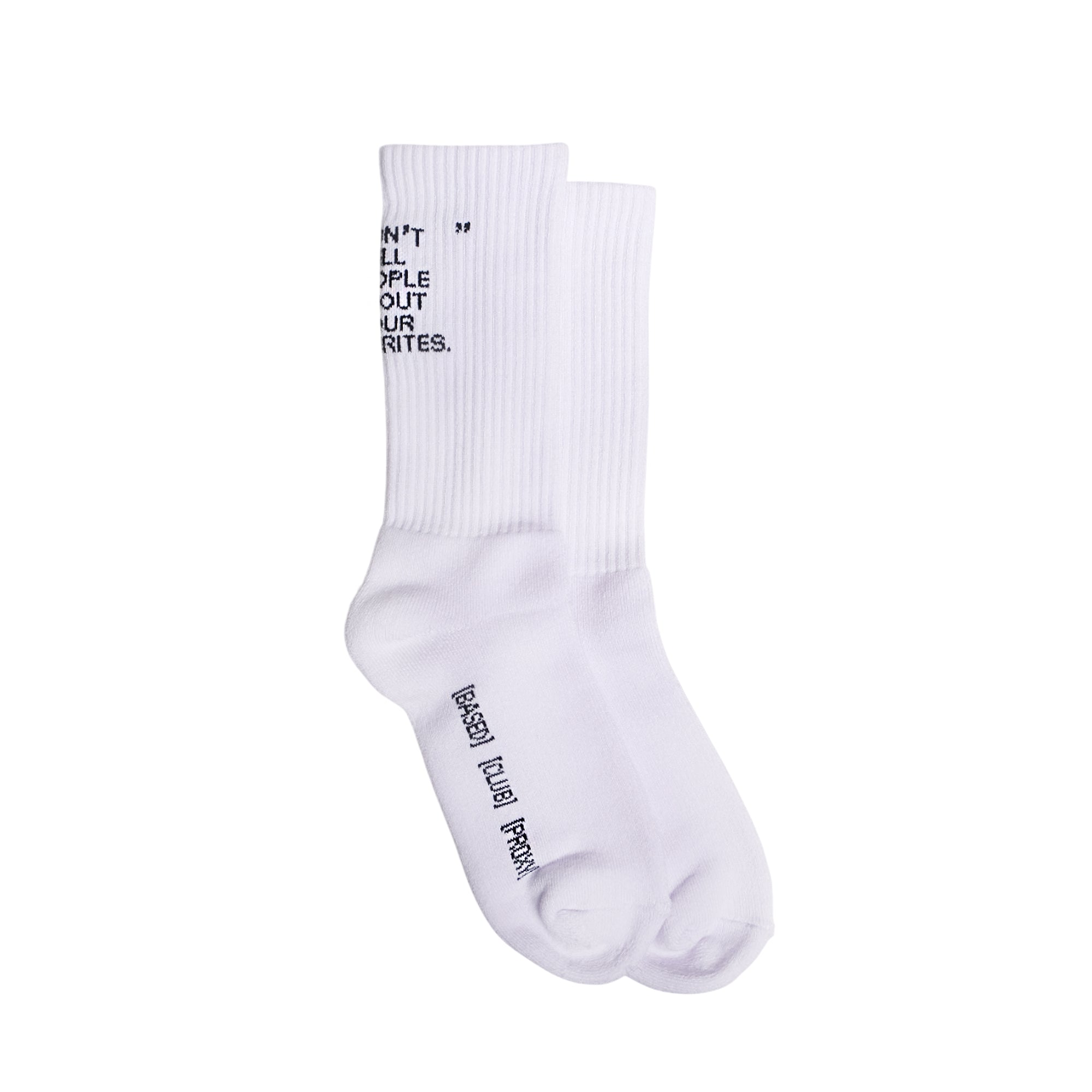 FAVORITES SOCKS WHITE