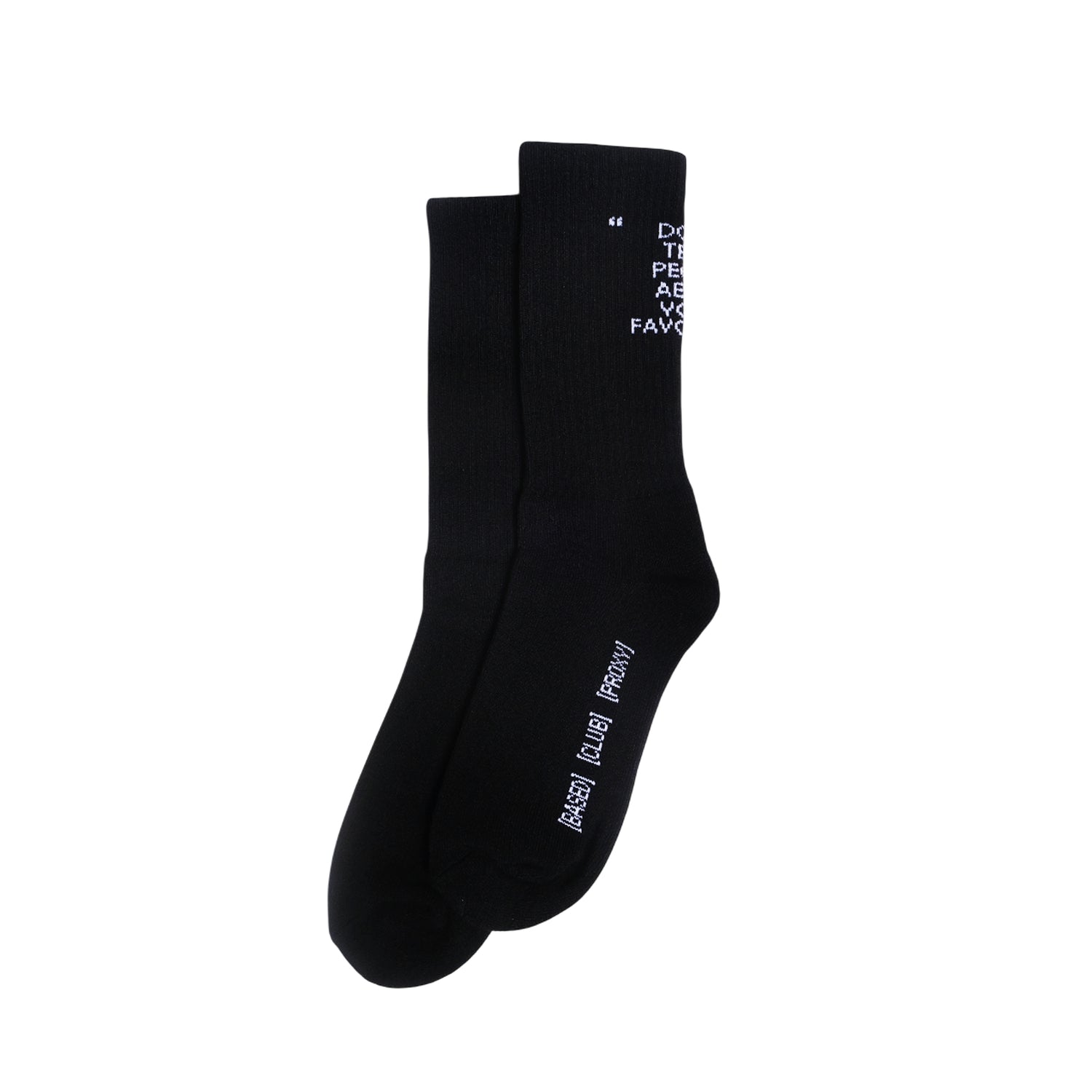 FAVORITES SOCKS BLACK