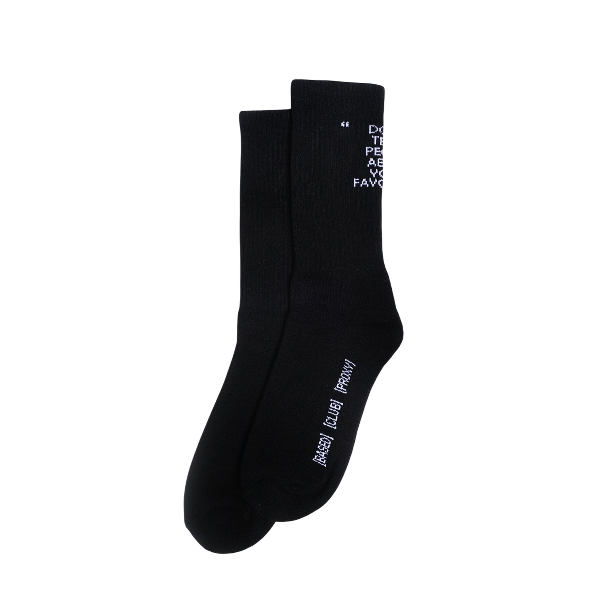 FAVORITES SOCKS BLACK