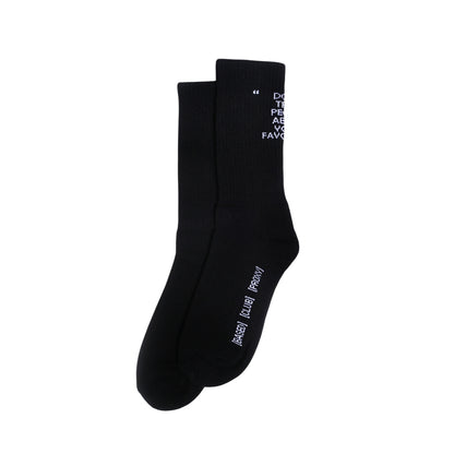 FAVORITES SOCKS BLACK