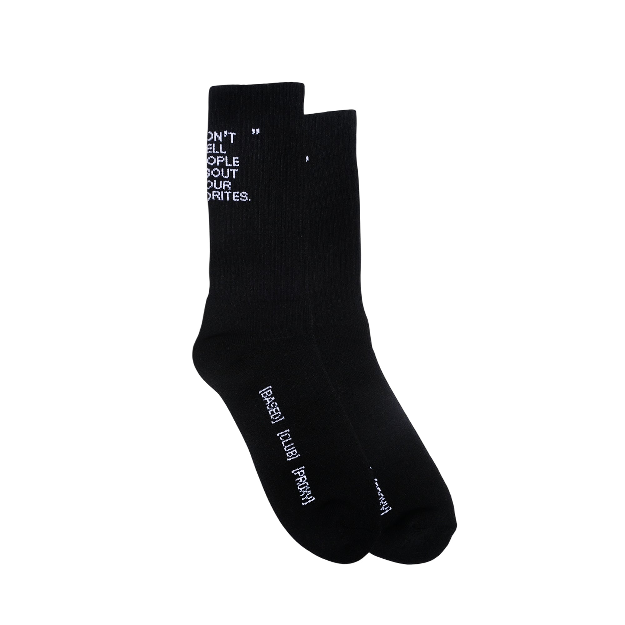 FAVORITES SOCKS BLACK