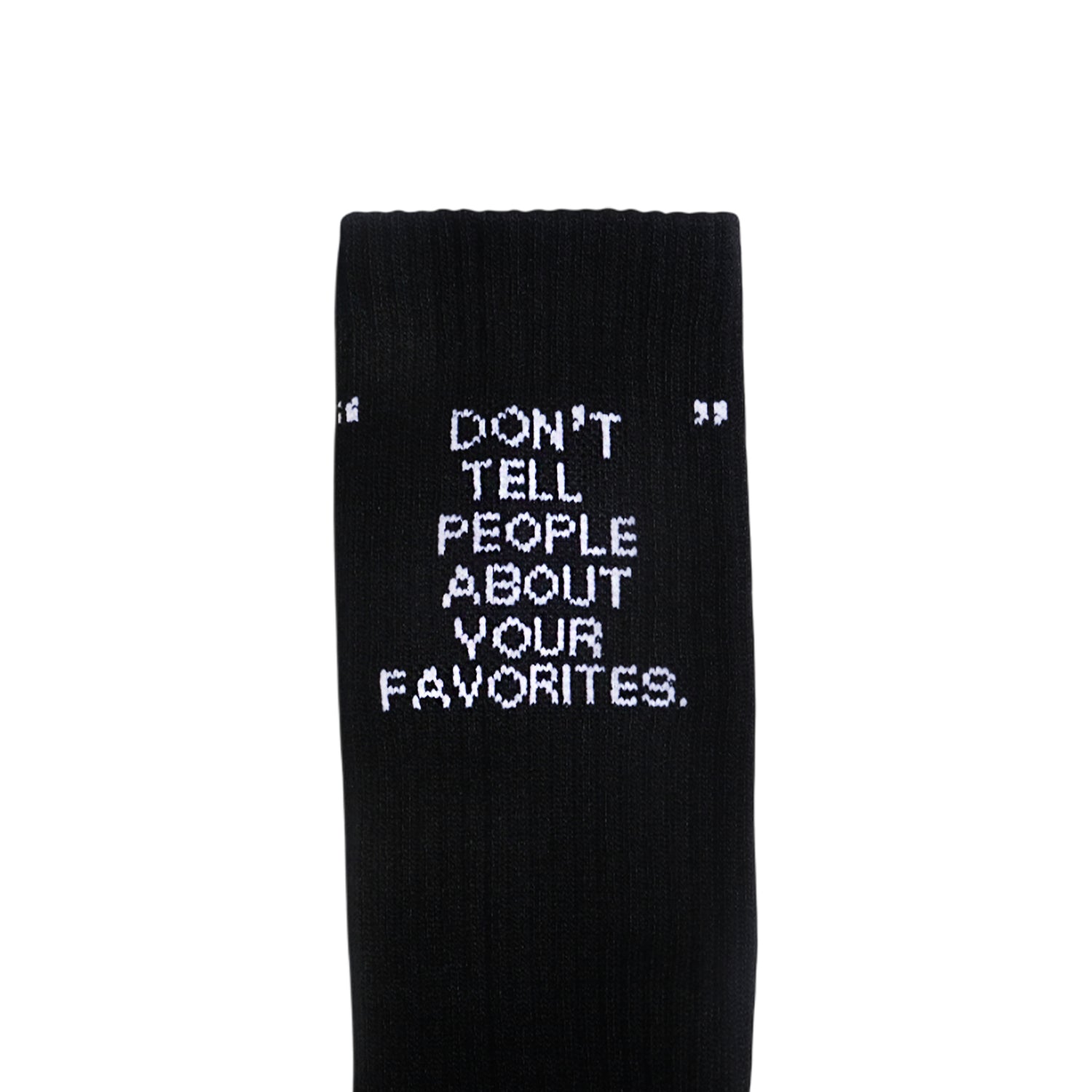 FAVORITES SOCKS BLACK