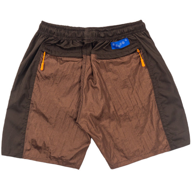 FOLDER BROWN SHORTPANTS