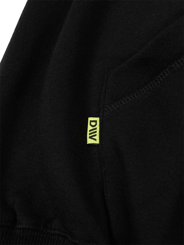 PULLOVER HITAM HOLOGRAM