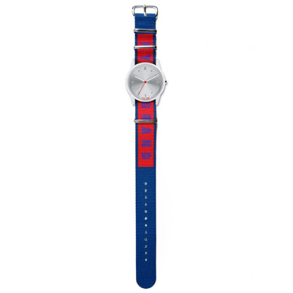 01 NATO BIG BASS SILVER WATCH