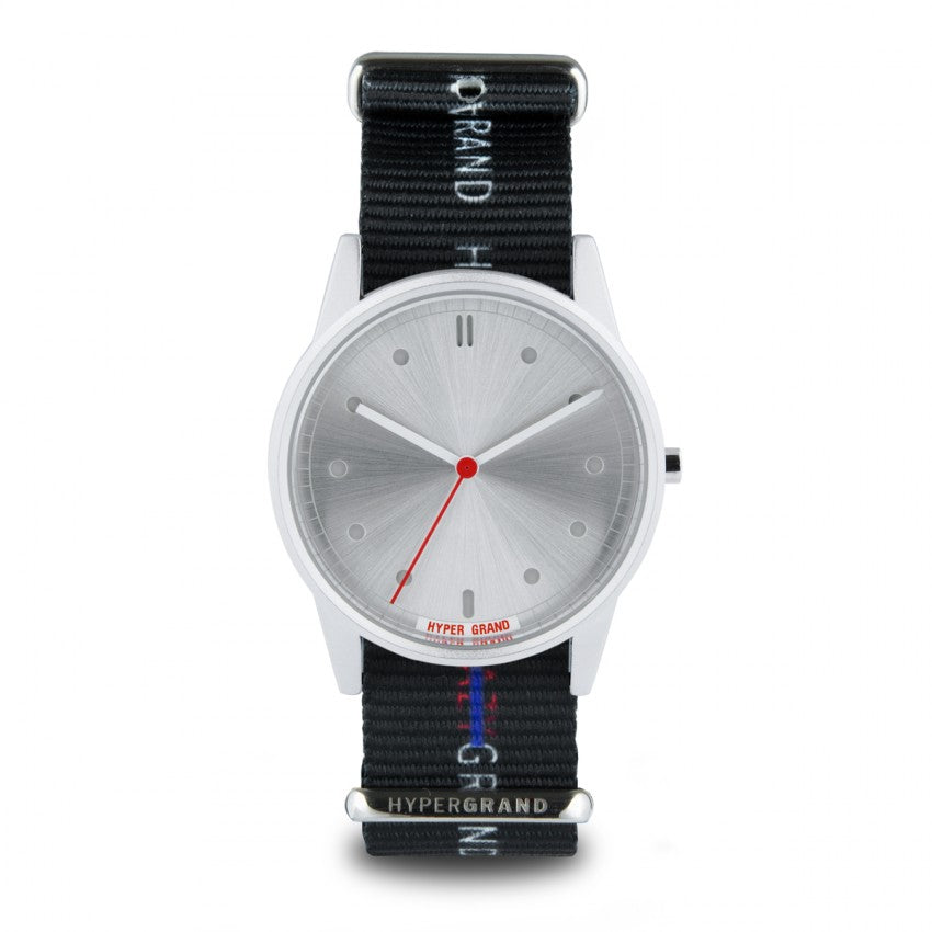 01 NATO SPEAK EASY SILVER WATCH