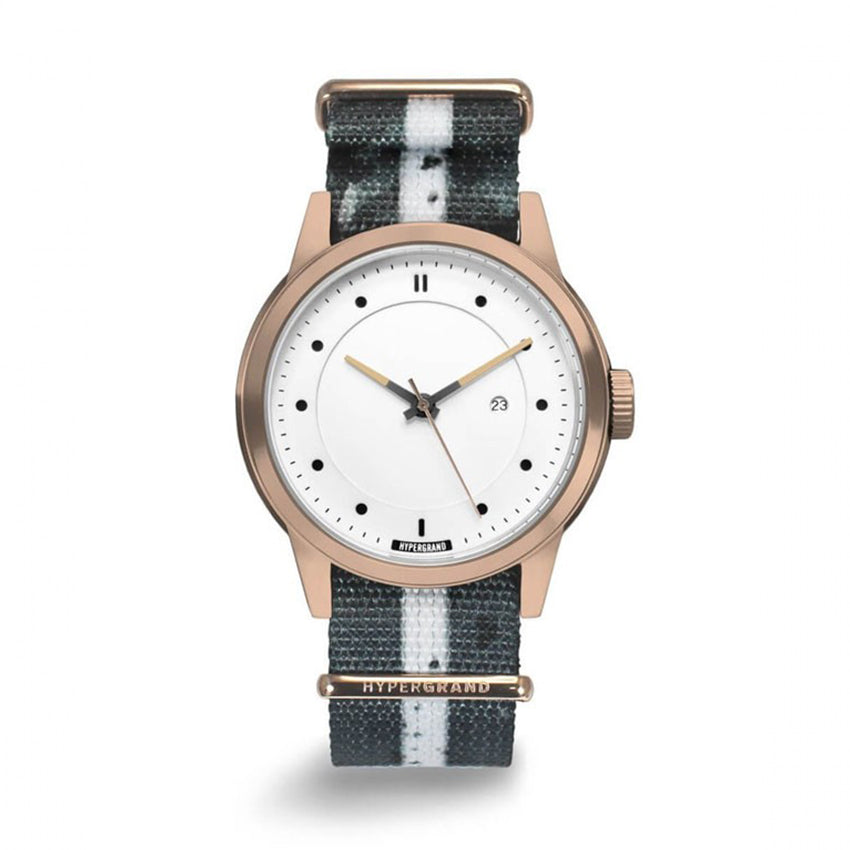 3HD NATO RUNWAY GOLD MAVERICK WATCH