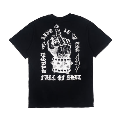 MIDDLE FINGER BLACK