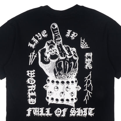 MIDDLE FINGER BLACK