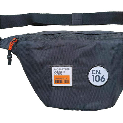 P-106 WB BLK PRCT PAC BLACK WAIST BAG