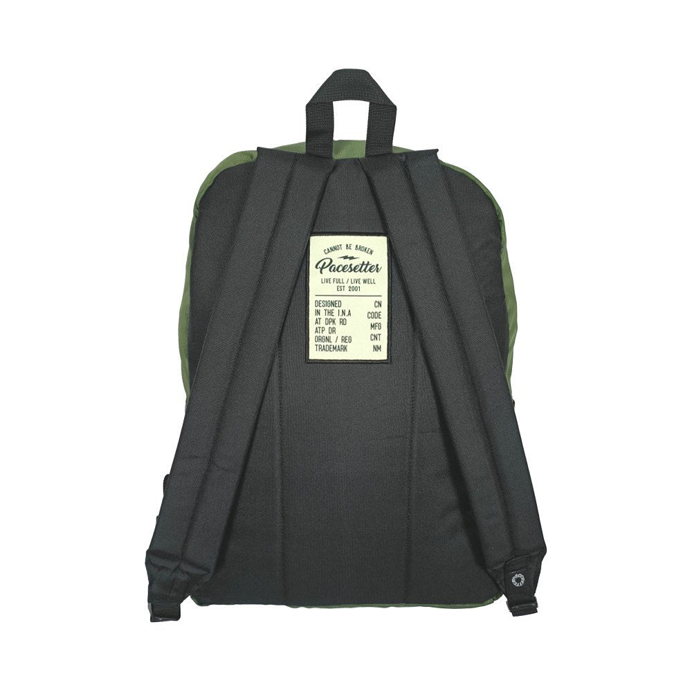 P-107 BP NYL GRN PAC GREEN BACKPACK