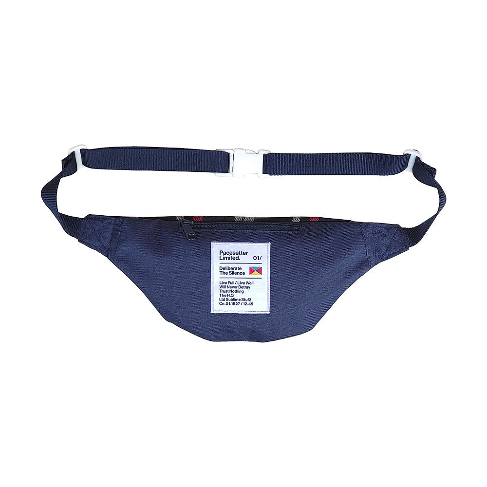 P-90 WB FLN PAC FLANNEL DARK BLUE WAIST BAG