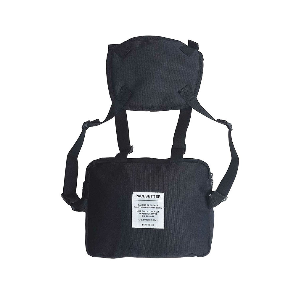 P-92 CB SCN PAC BLACK CHEST BAG