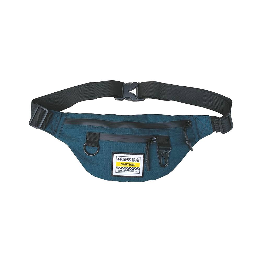 P-95 WB GL CAUTION PAC DARK GREEN YELLOW WAIST BAG