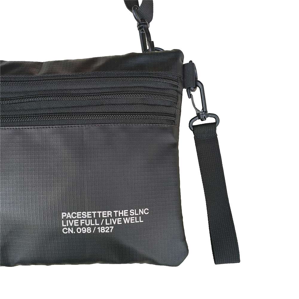 P-98 BR SLNC PAC BLACK SLING BAG