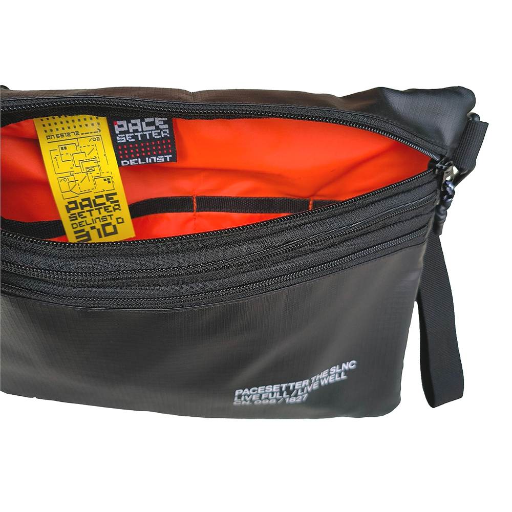 P-98 BR SLNC PAC BLACK SLING BAG
