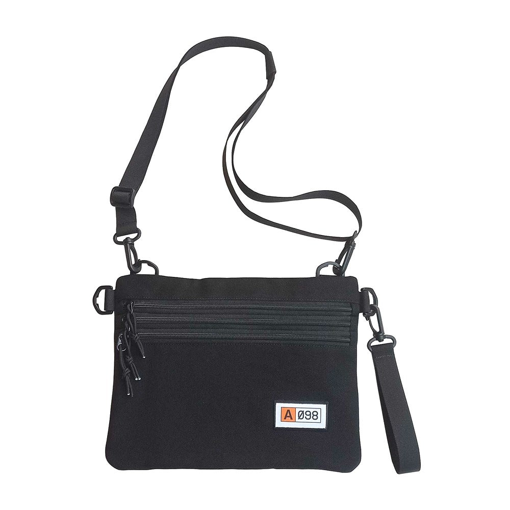 P-98 CNV TRF PAC BLACK SLINGBAG