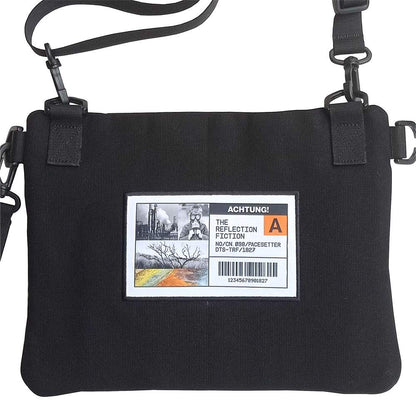 P-98 CNV TRF PAC BLACK SLINGBAG