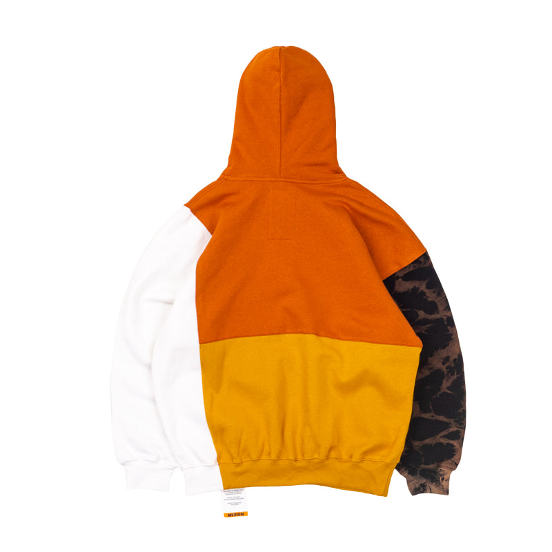 UNTIDY MULTICOLOR PATCHWORK PULLOVER