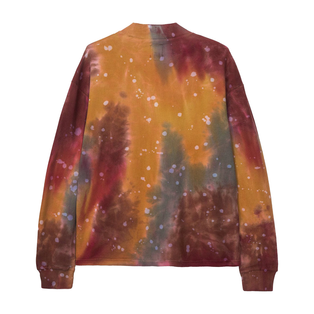 BRAIN DEAD PIQUE MOCK NECK LS