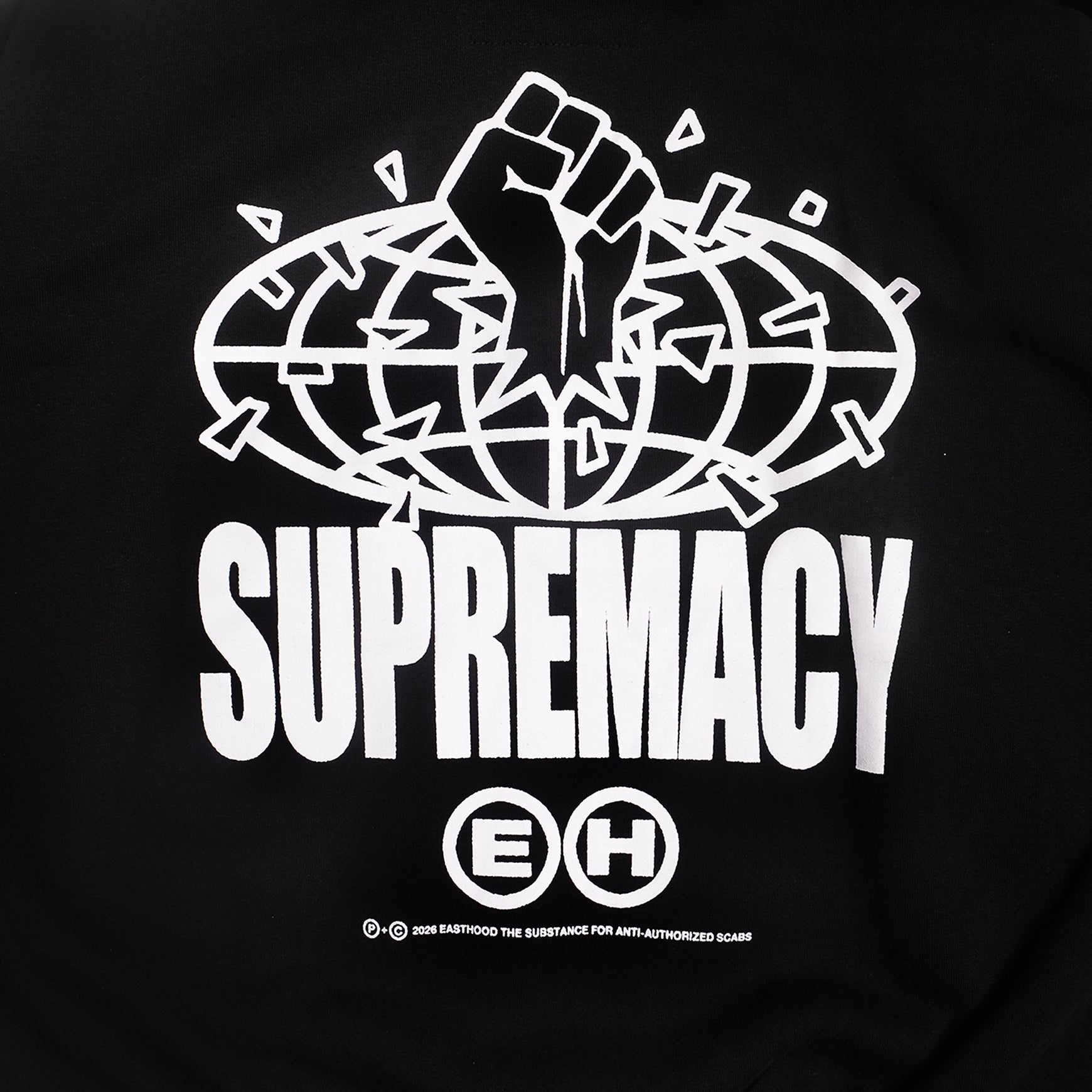 ANTI WORLD BLACK PULLOVER