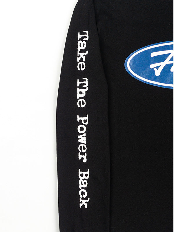 TAKE THE POWER BLACK LONGSLEEVE