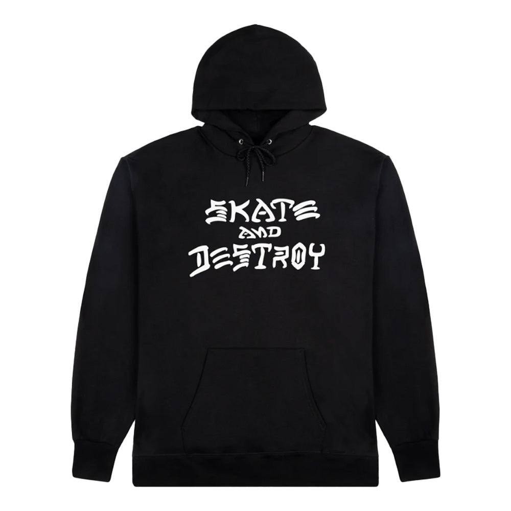 SKATE AND DESTROY BLACK PULLOVER