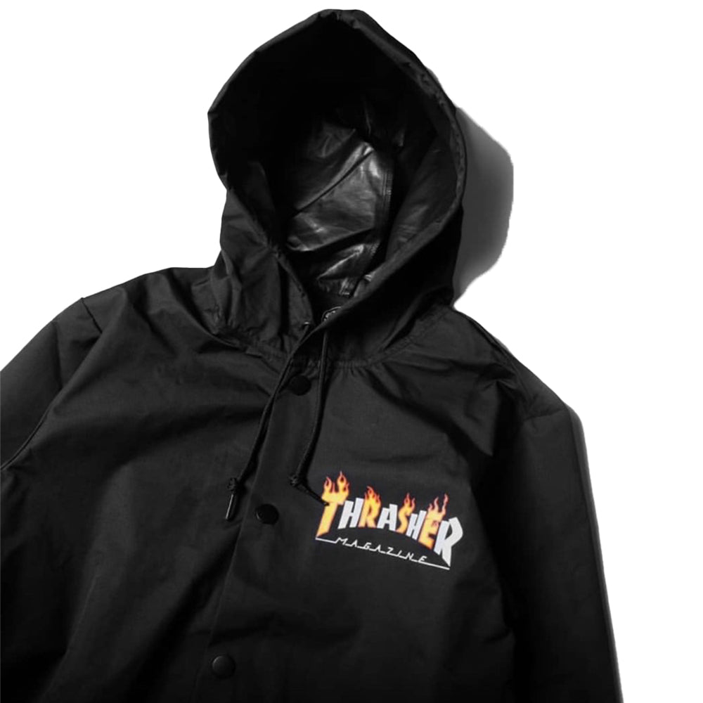 FLAME MAG BLACK COACH JACKETS