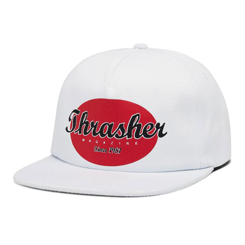 OVAL WHITE SNAPBACK