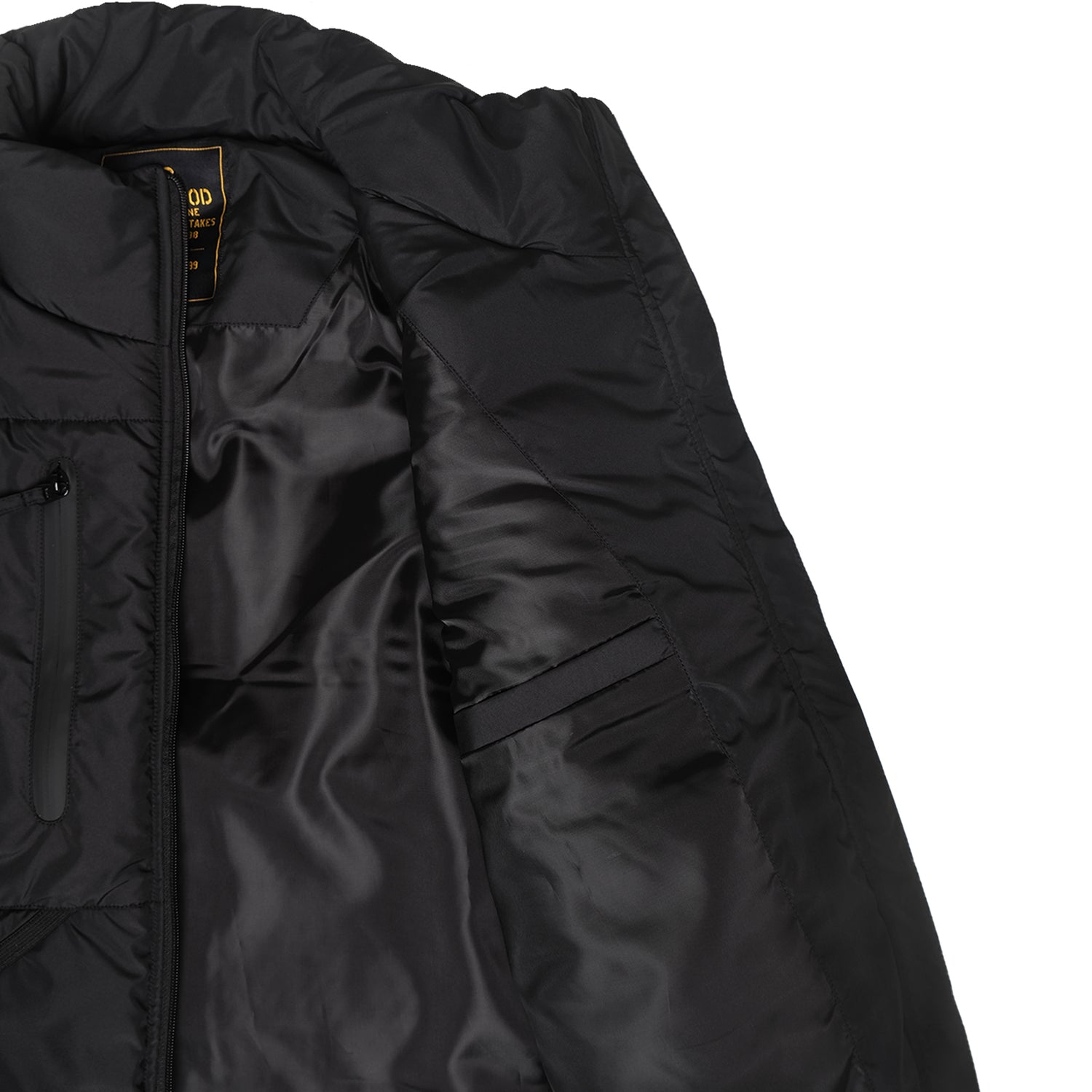 RHUDE VEST BLACK JACKET