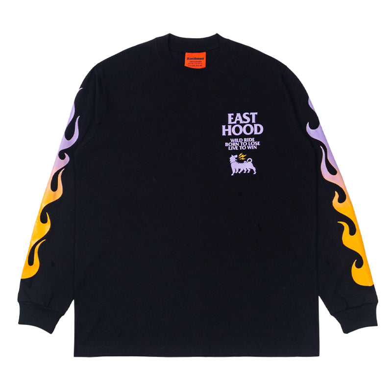 WILD RIDE BLACK LONGSLEEVE