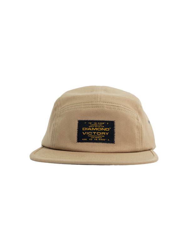 DOWNTOWN KHAKI 5 PANEL CAP