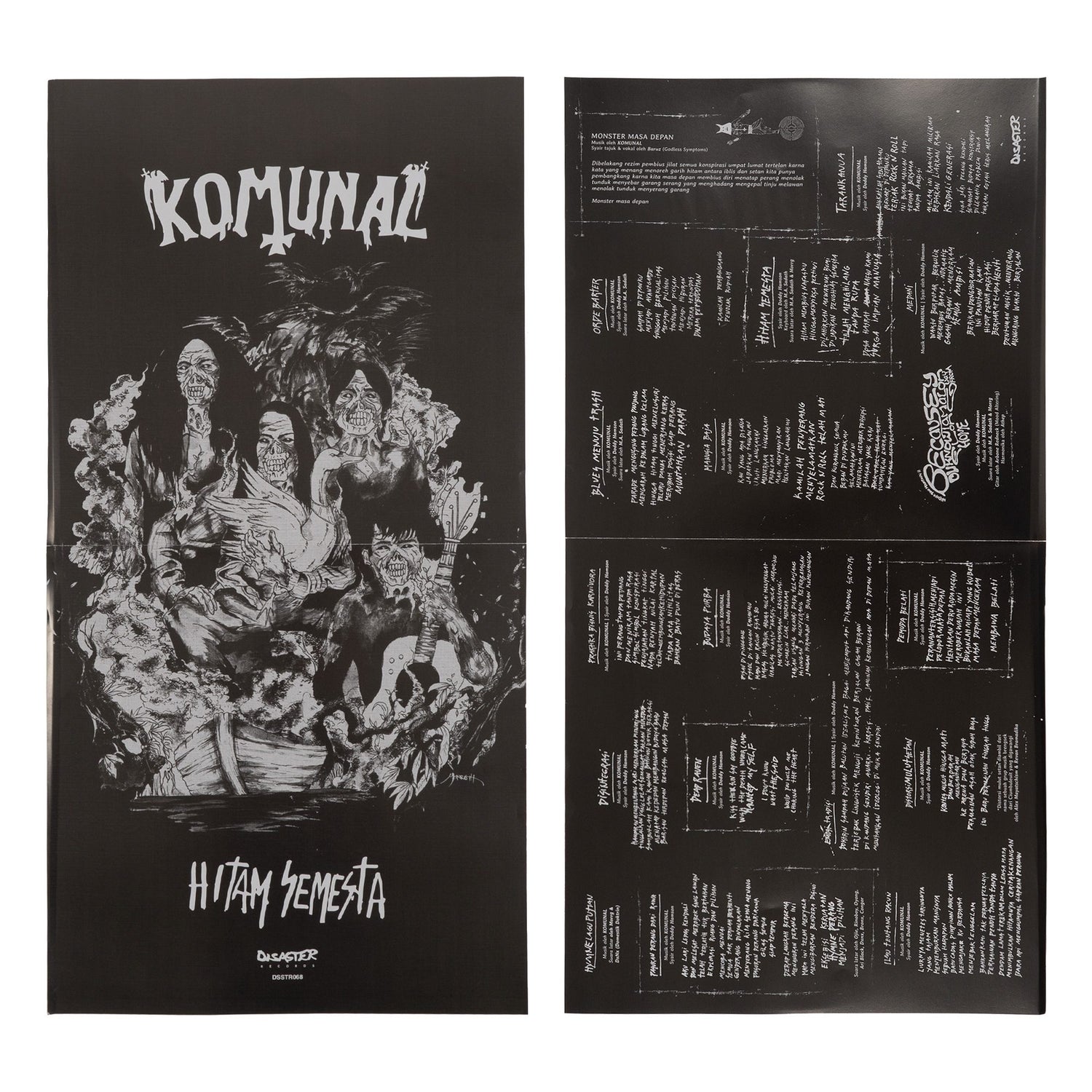 KOMUNAL - HITAM SEMESTA 2x LP 12&quot; VINYL