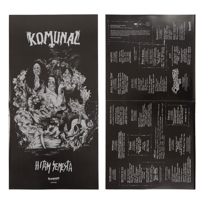 KOMUNAL - HITAM SEMESTA 2x LP 12&quot; VINYL
