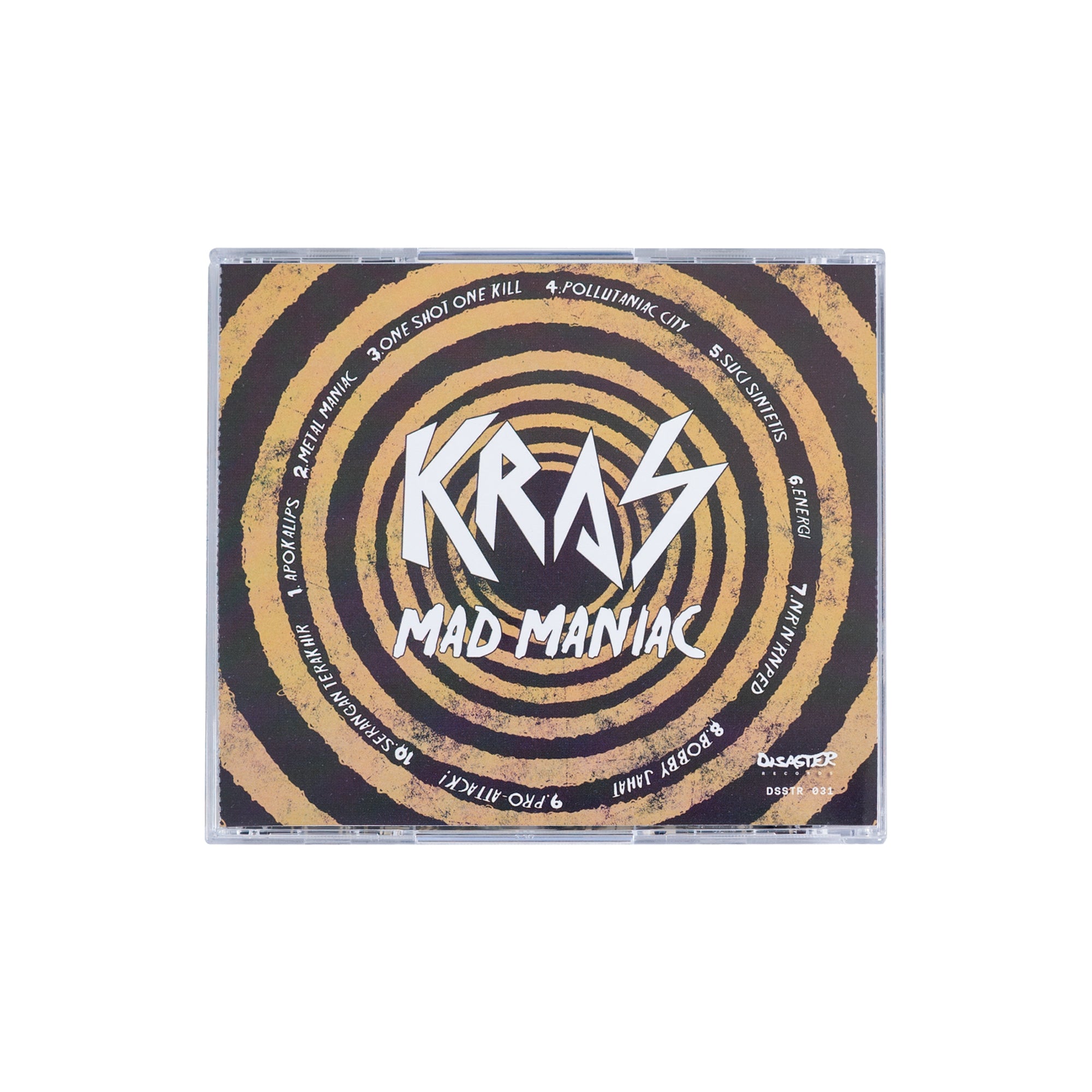 KRAS - MAD MANIAC LP CDs
