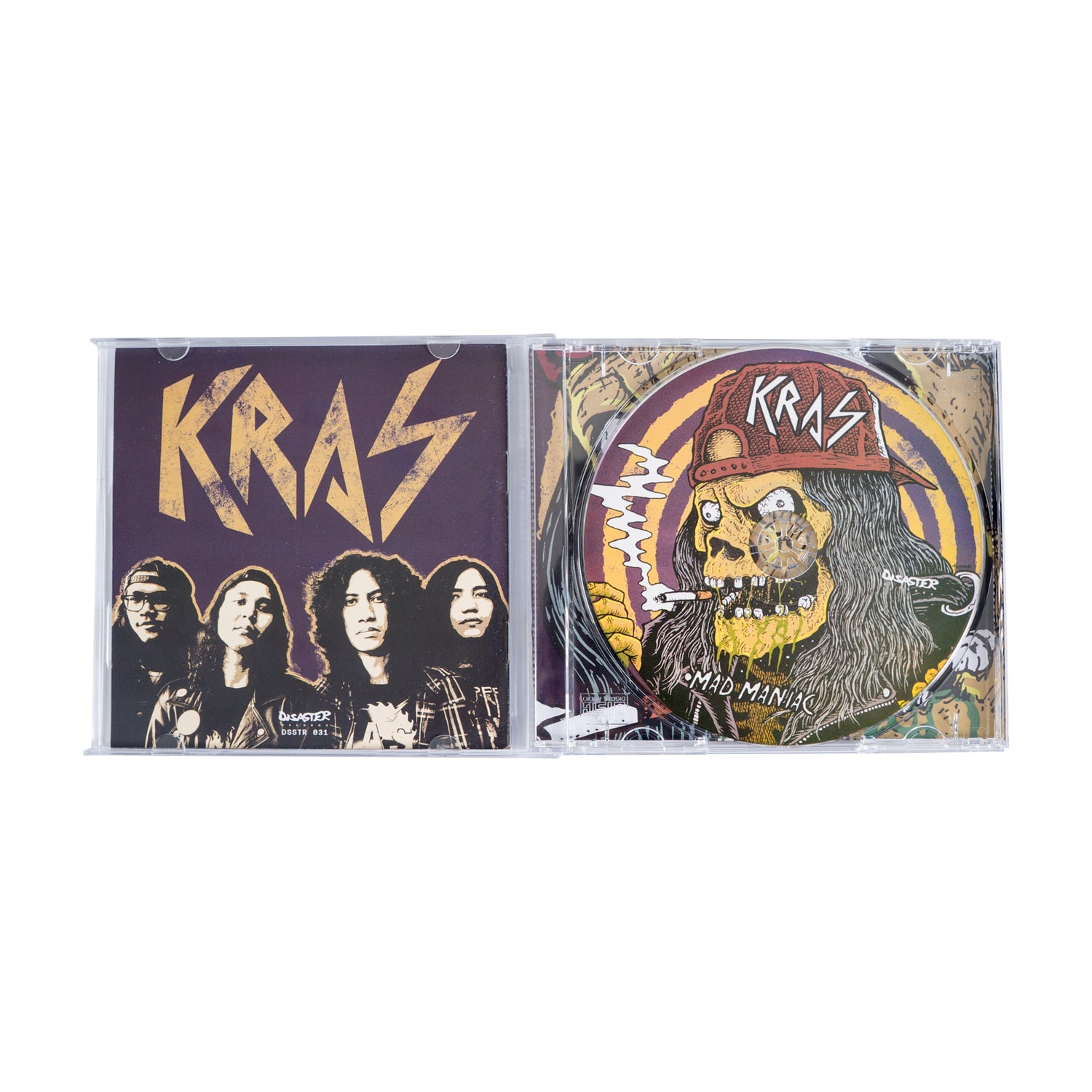 KRAS - MAD MANIAC LP CDs