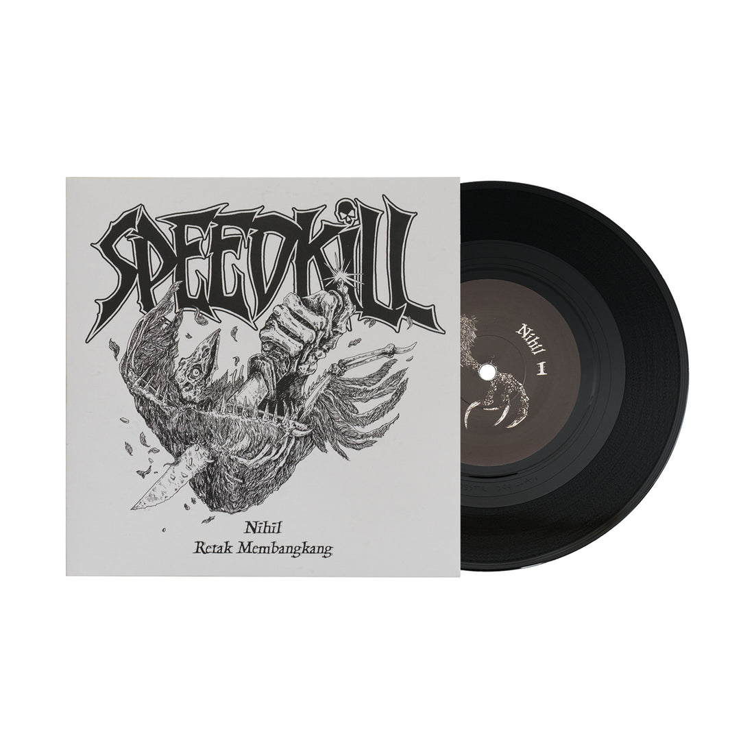 SPEEDKILL - NIHIL / RETAK MEMBANGKANG 7" VINYL